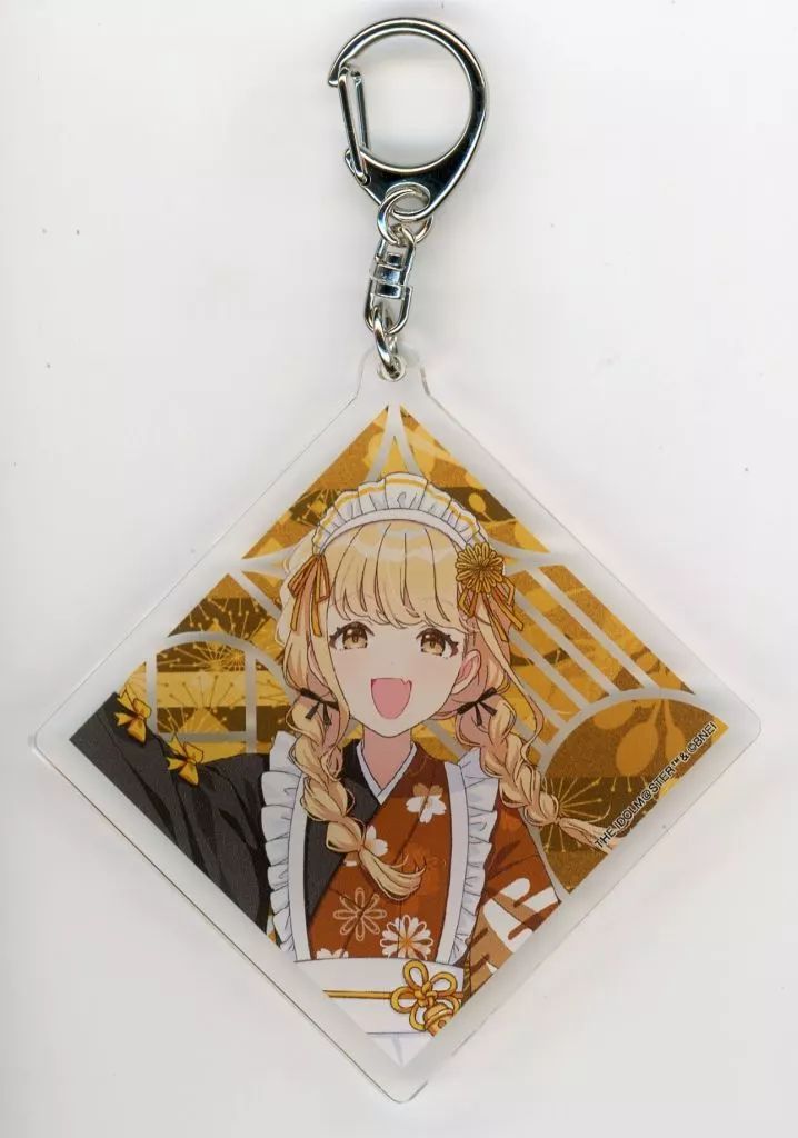 中古】キーホルダー 藤田ことね 「学園アイドルマスター×にっぽん