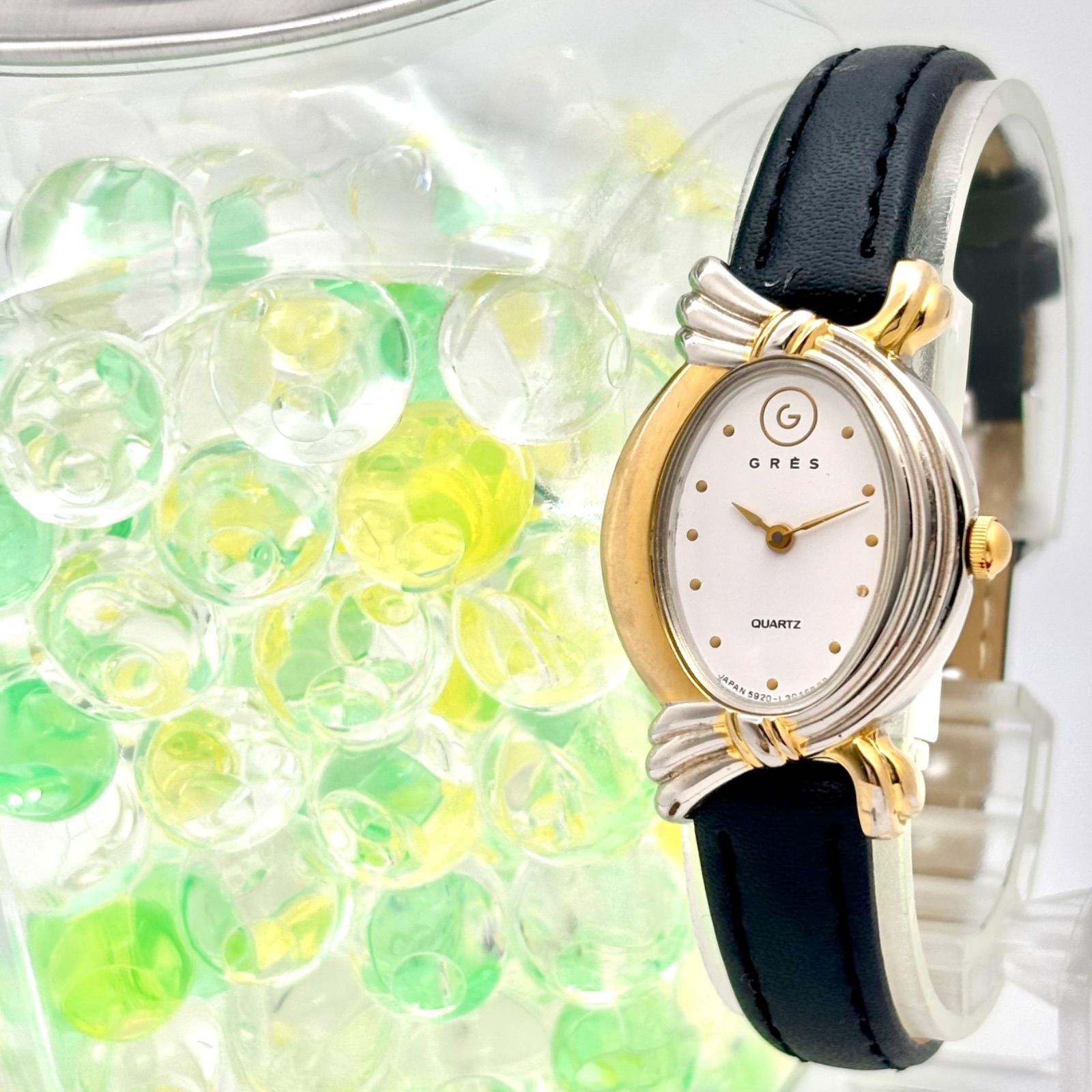 新品電池】GRES グレ レディース 腕時計 5920-L15065 5D9023 新品