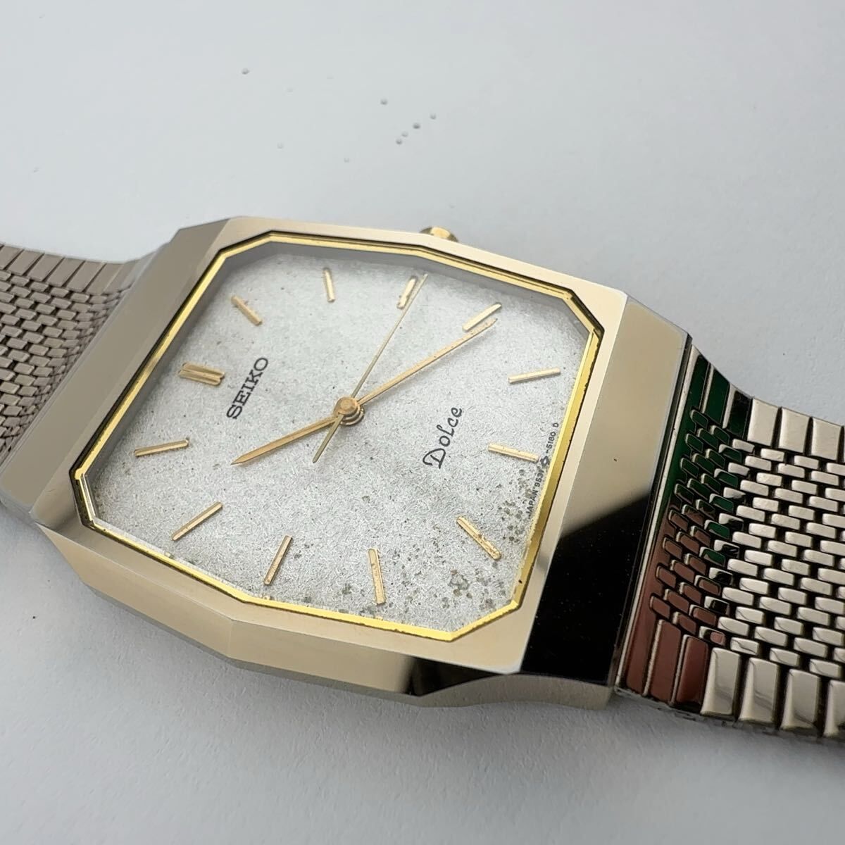 SEIKO 9531-5150 セイコー DOLCE ドルチェ スクエア TUNGSTEN