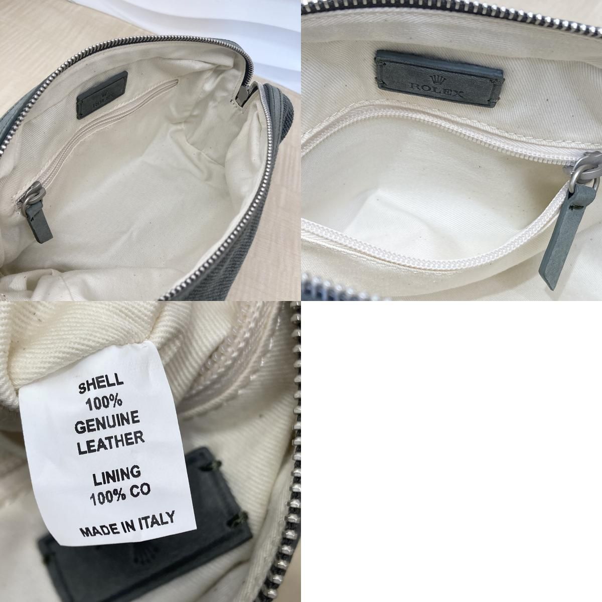 ROLEX ロレックス ノベルティ ポーチ ユニセックス カーキ グリーン