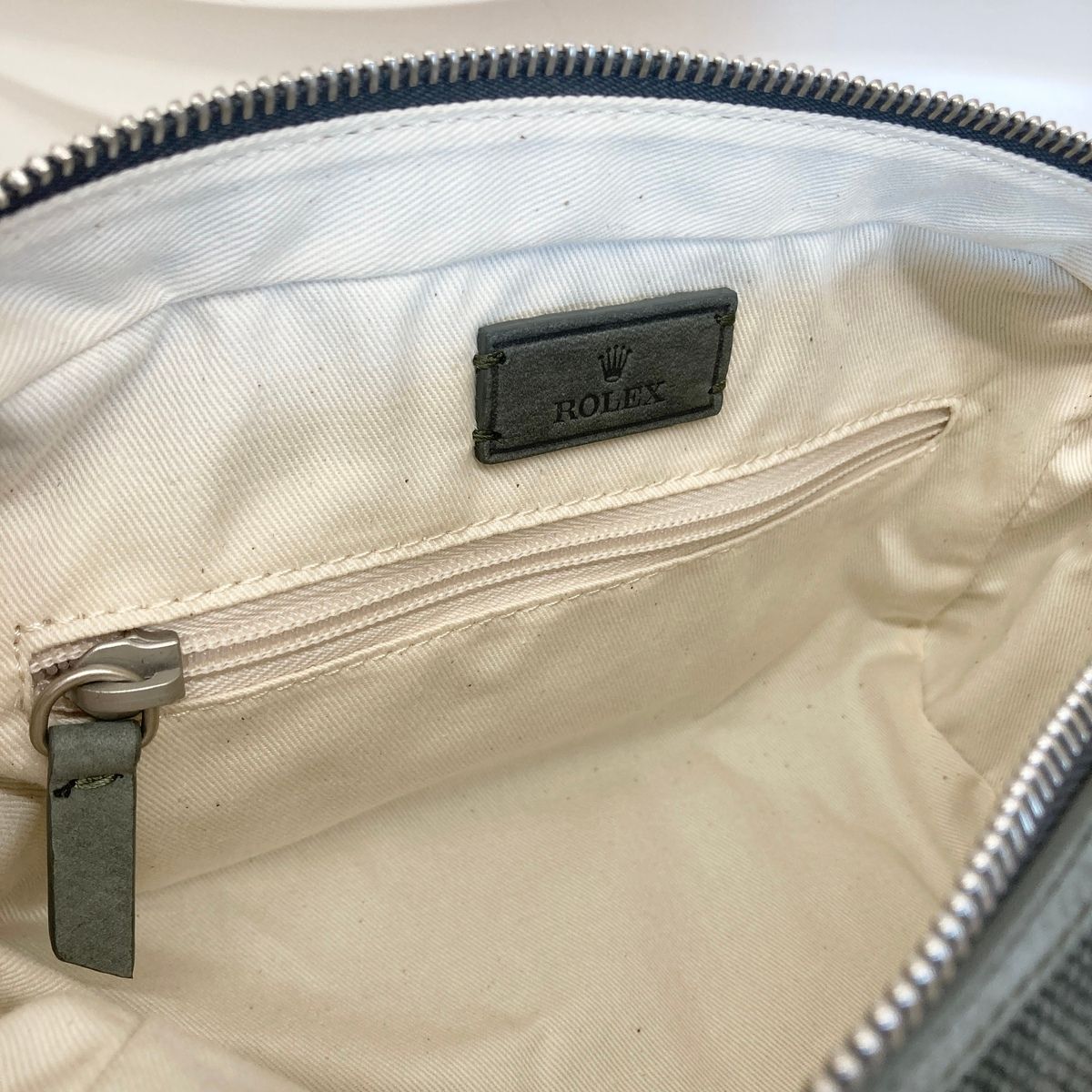 ROLEX ロレックス ノベルティ ポーチ ユニセックス カーキ グリーン