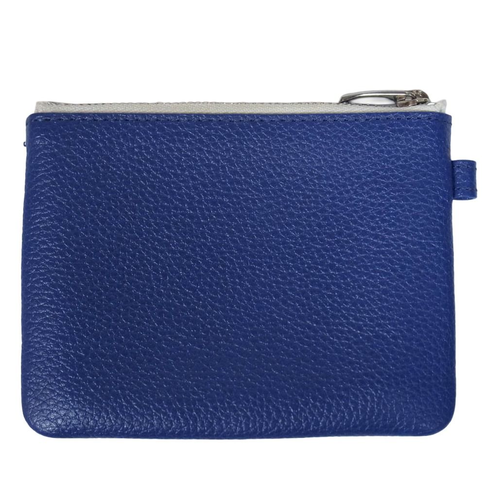 PELLE MORBIDA ペッレモルビダ レザー コインケース ポーチ ブルー系
