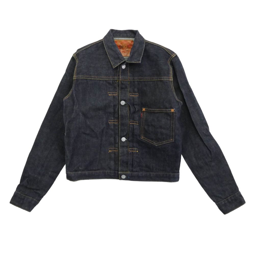 EVISU エヴィス No.2 1st デニム ジャケット インディゴブルー系 EVISU エヴィス No.2 1st デニム ジャケット インディゴブルー系