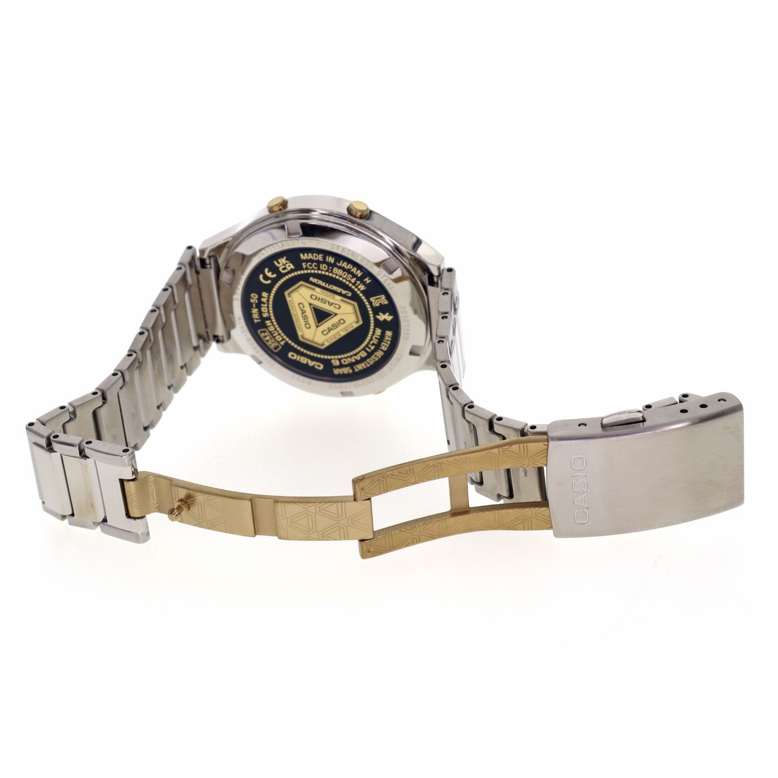 未使用】CASIO カシオ TRN-50SS-2AJR カシオトロン カシオウォッチ50 