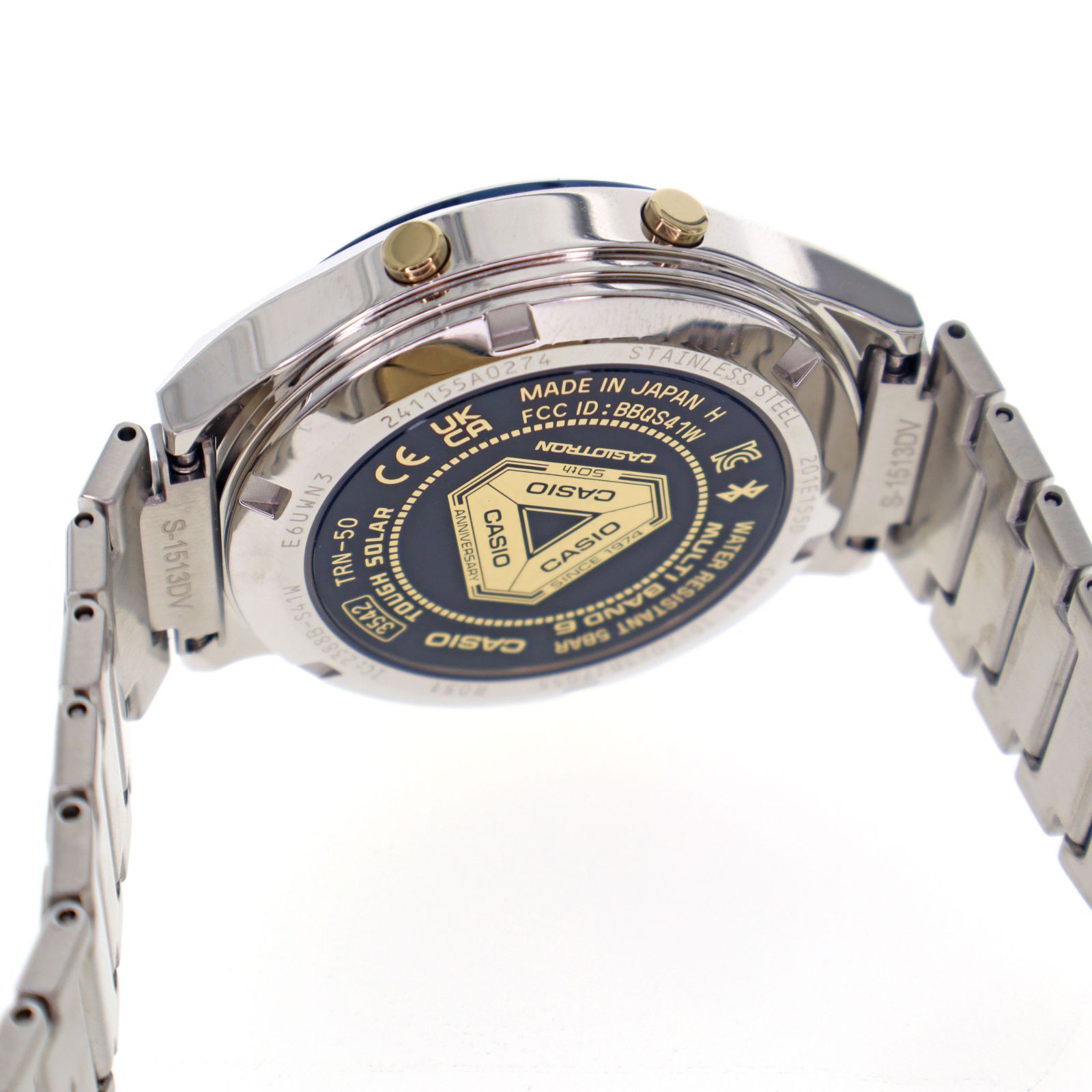 未使用】CASIO カシオ TRN-50SS-2AJR カシオトロン カシオウォッチ50 