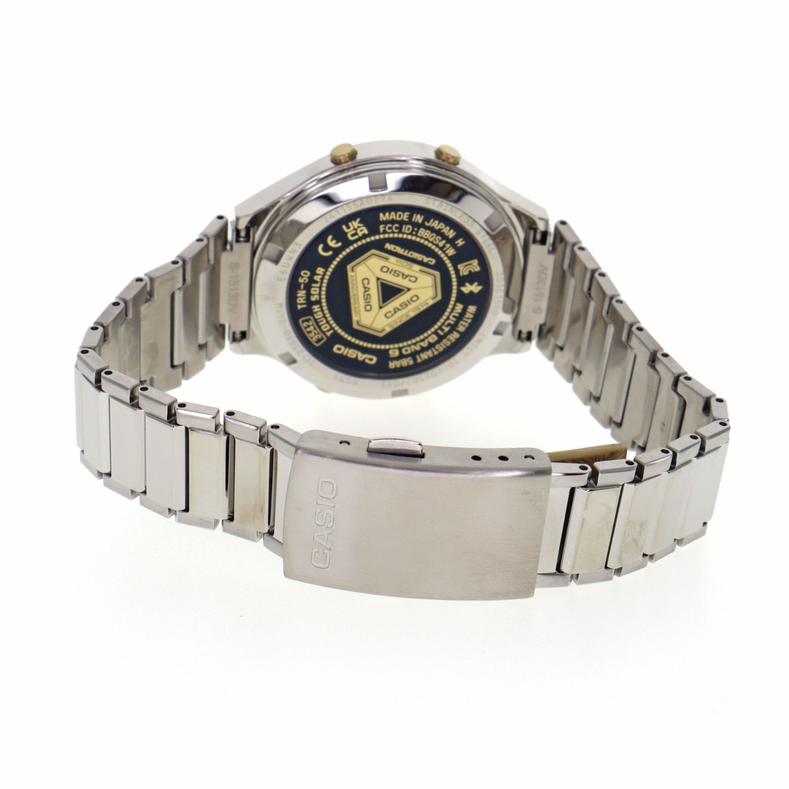 未使用】CASIO カシオ TRN-50SS-2AJR カシオトロン カシオウォッチ50 