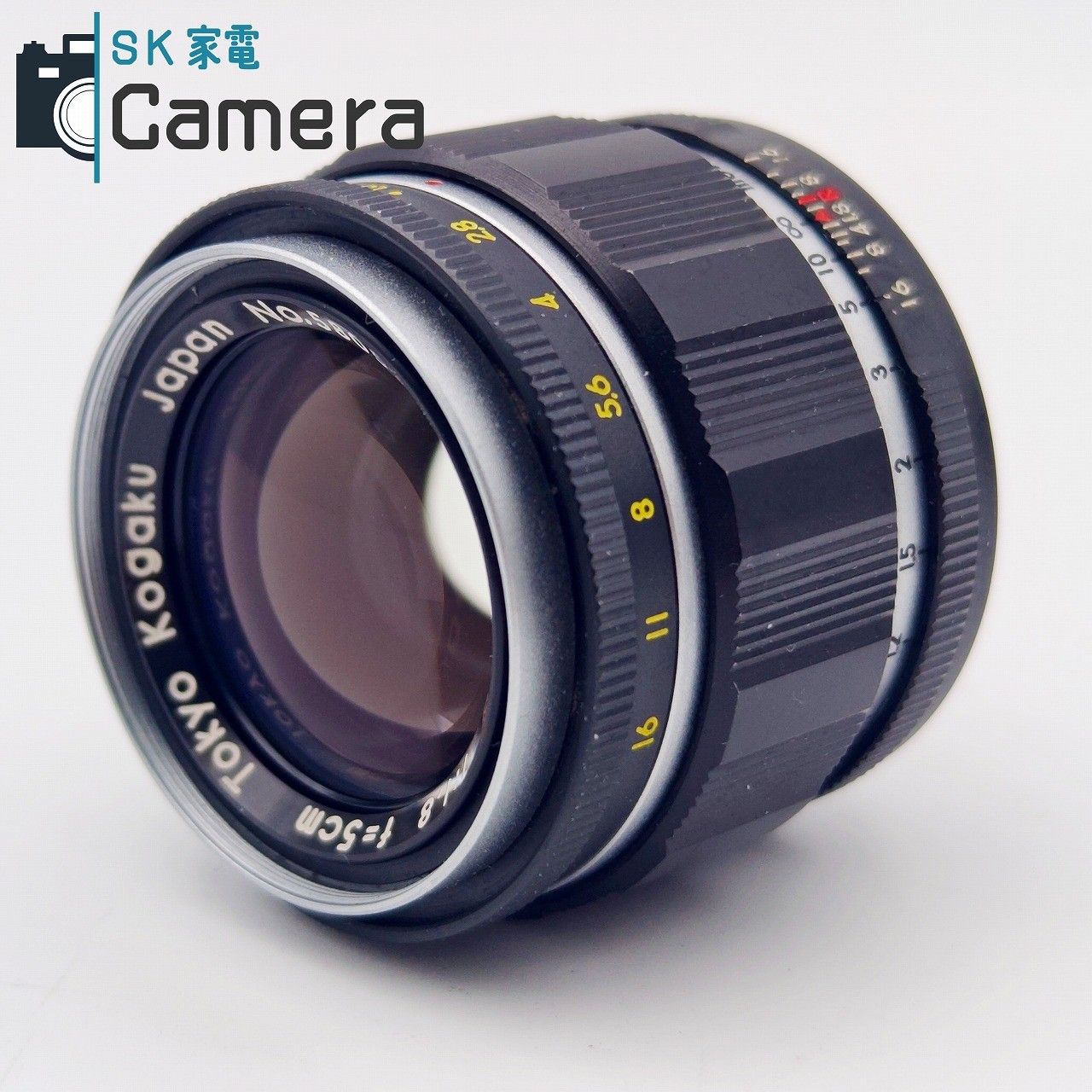 中古】 Tokyo Kogaku Topcor-S 5cm F1.8 L39 トプコン トプコール