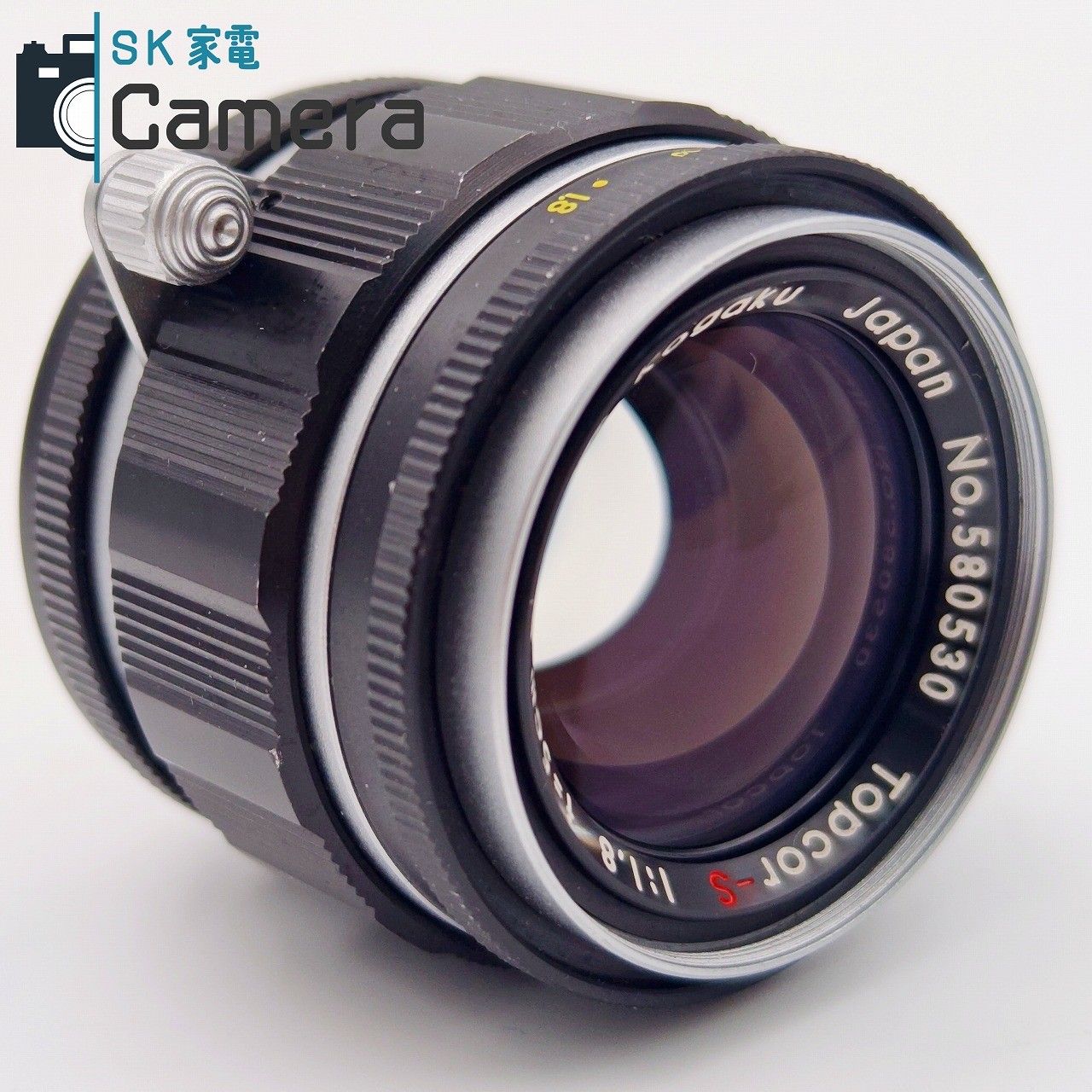 中古】 Tokyo Kogaku Topcor-S 5cm F1.8 L39 トプコン トプコール