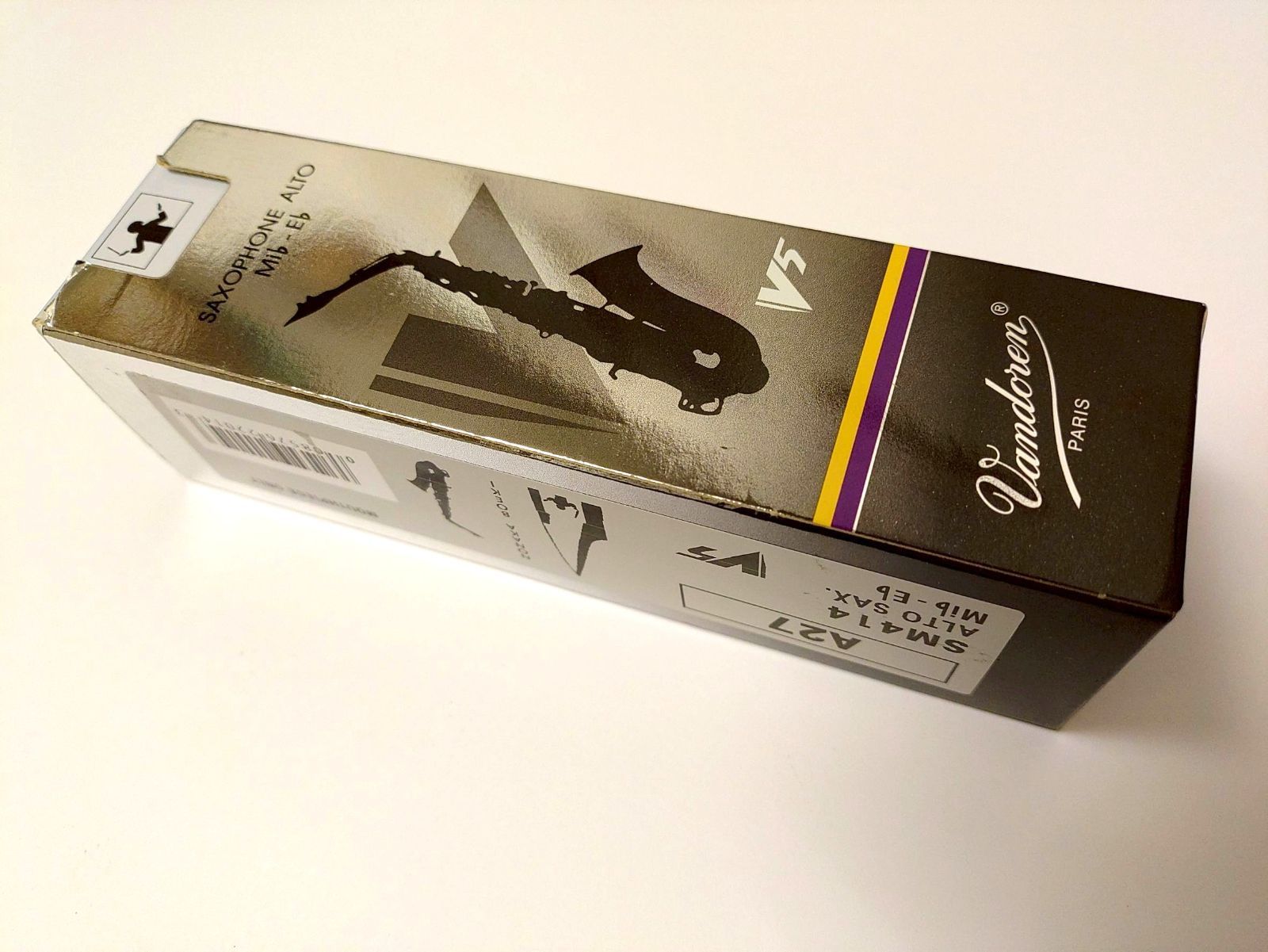 新品特価】Vandoren V5 A27 アルトサックス用エボナイト製マウスピース