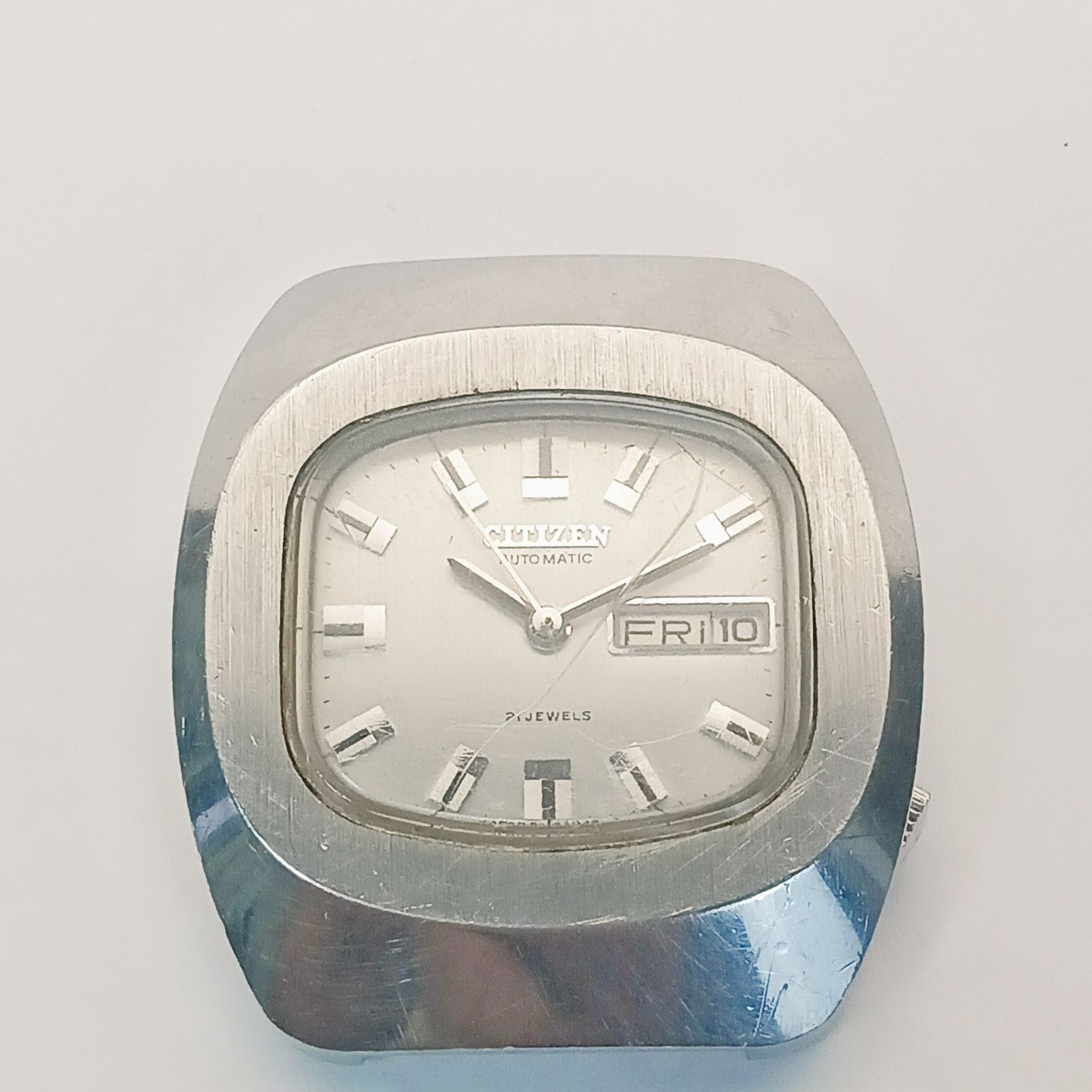 稼働 良品】201-4 CITIZEN シチズン 4-650298 メンズ腕時計 自動巻き