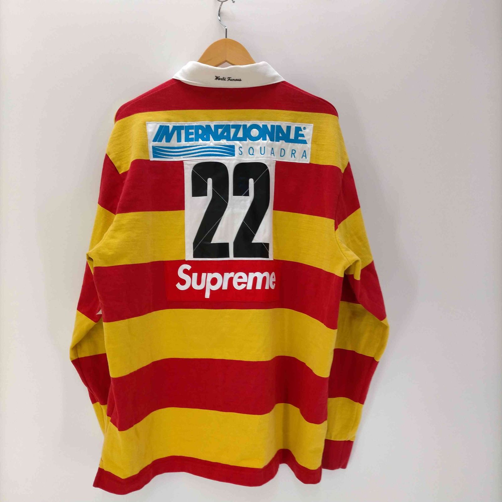 シュプリーム Supreme 22SS Stripe Rugby ストライプ ラグビー L/S
