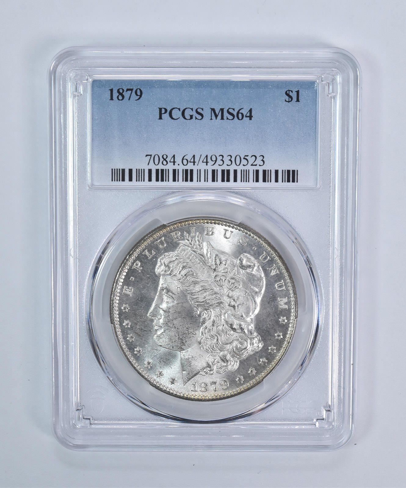 1879年 モルガン銀貨 MS64 PCGS ブルーラベル - メルカリ