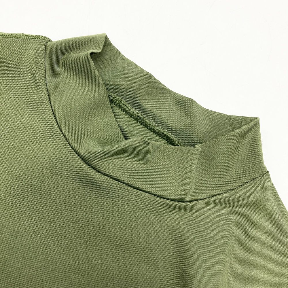 サイズ：M BRIEFING GOLF ブリーフィング ハイネック半袖Tシャツ