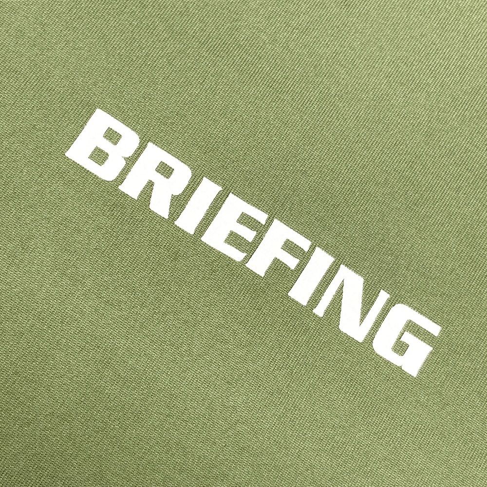 サイズ：M BRIEFING GOLF ブリーフィング ハイネック半袖Tシャツ