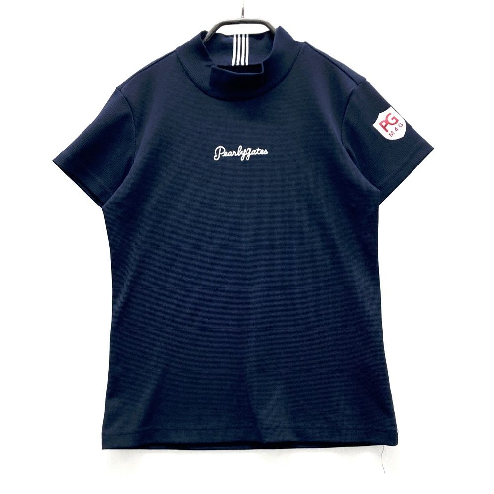 サイズ：0 PEARLY GATES パーリーゲイツ 2023年モデル ハイネック 半袖