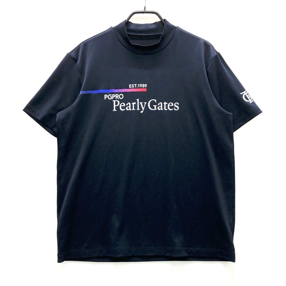 サイズ：7 PEARLY GATES パーリーゲイツ 2024年 モックネック 半袖T
