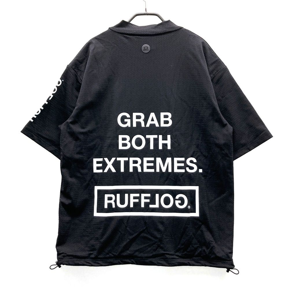 サイズ：L RUFFLOG ラフロッグ 2023年 モックネック 半袖Tシャツ
