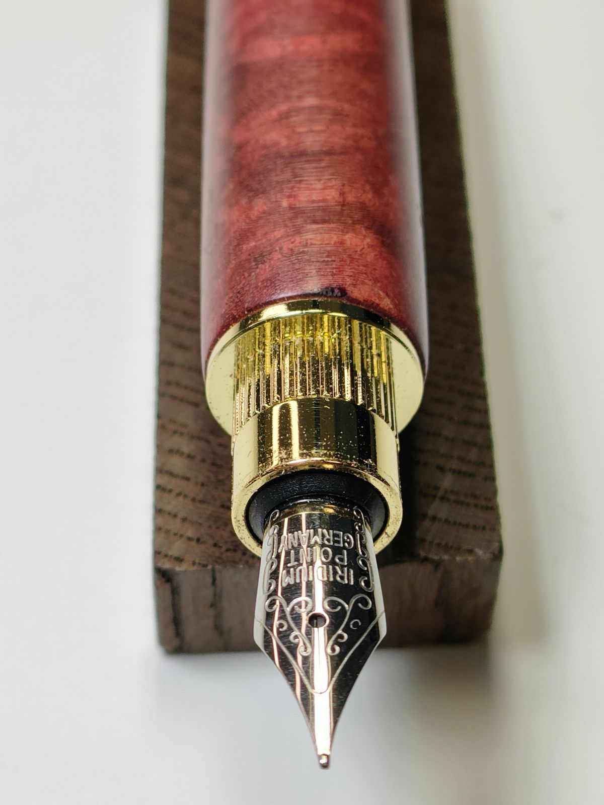 メープルバール（スタビライズドウッド）】グラデュエイト万年筆