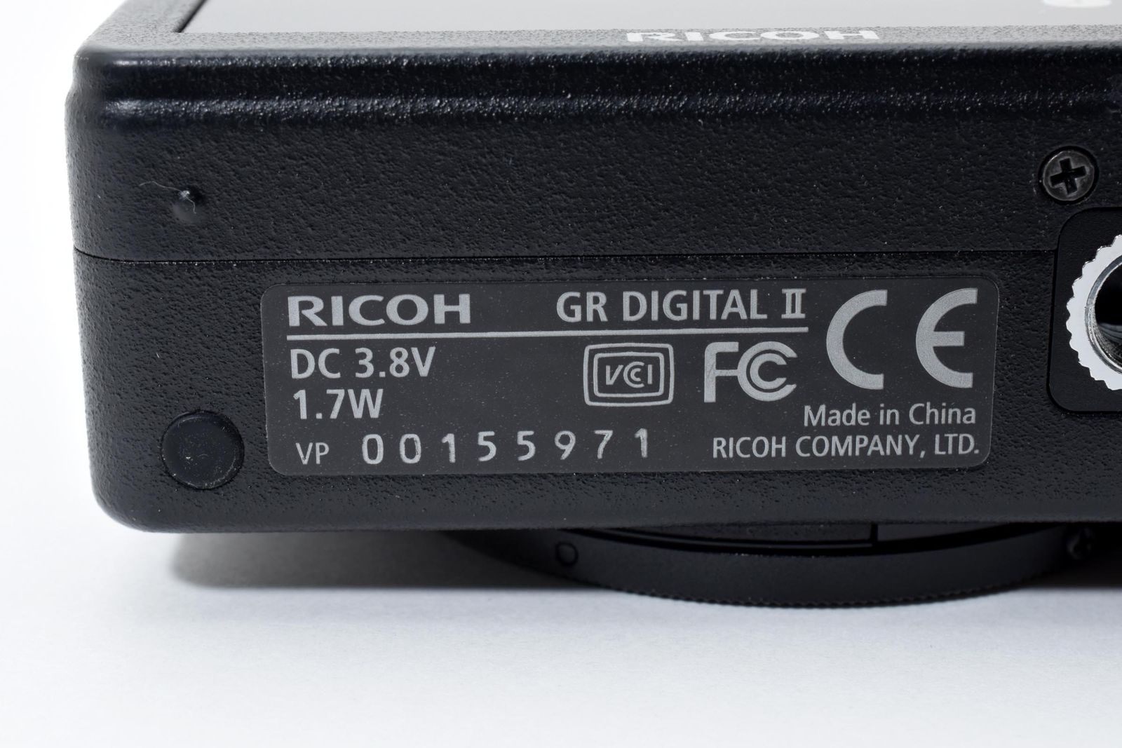□ 美品 □ リコー RICOH GR DIGITAL II ≪S数960回 充電池＆充電器付