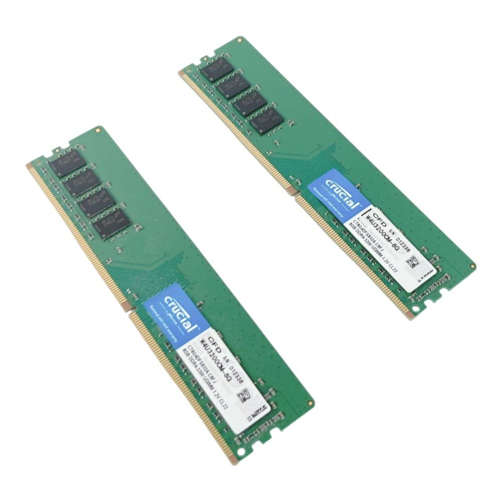 Crucial デスクトップ用増設メモリ 16GB(8GBx2枚)