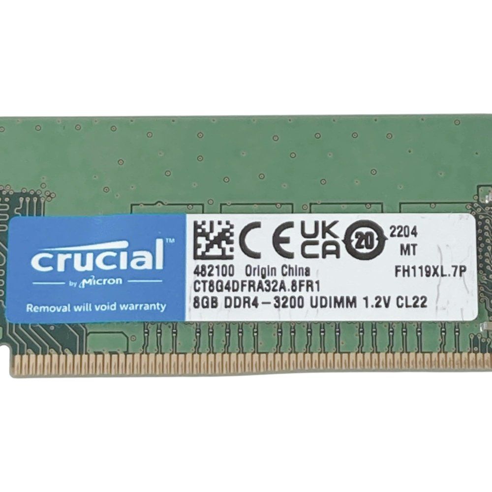 Crucial デスクトップ用増設メモリ 8GB(8GBx1枚) DDR4 3200MT/s(PC4