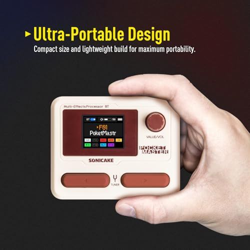 SONICAKE ポケットマスターポータブルマルチエフェクトペダル 100+