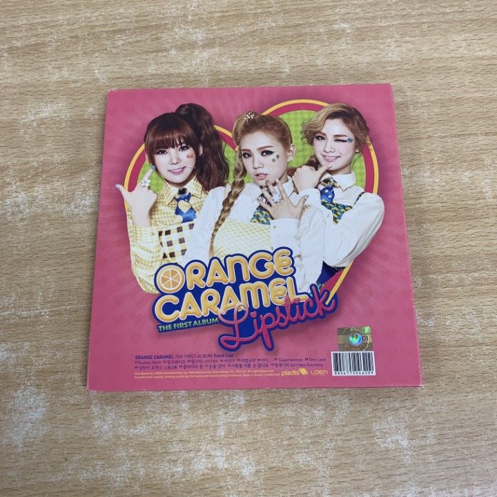 ○01)【1点限り!】Orange Caramel/Lipstick/オレンジキャラメル/CD