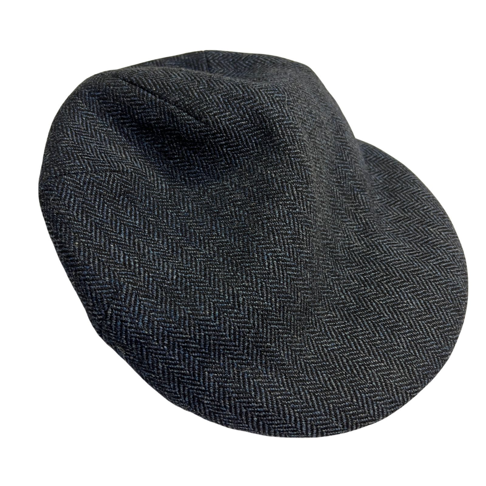 Borsalino ボルサリーノ ウール ハット ブラック 帽子 イタリア 