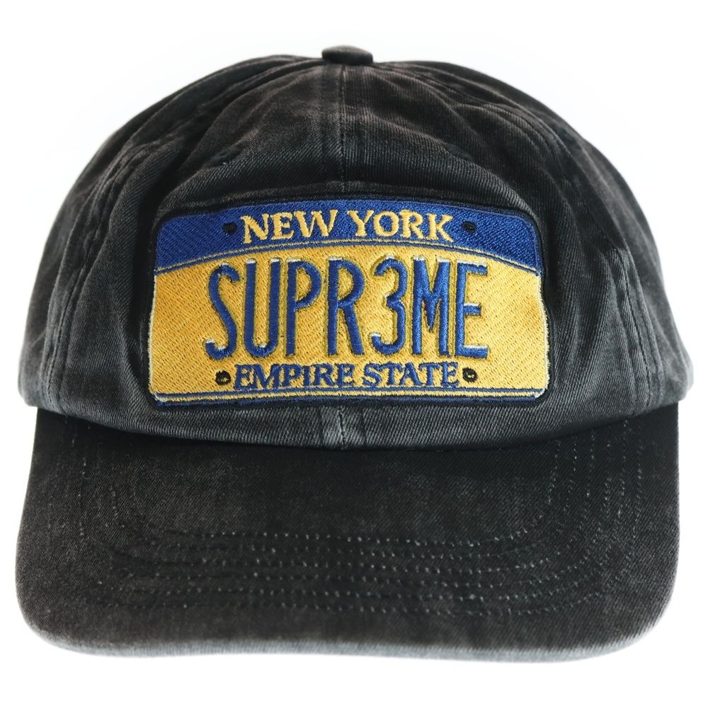 SUPREME (シュプリーム) 25SS License Plate 6-Panel cap ライセンス