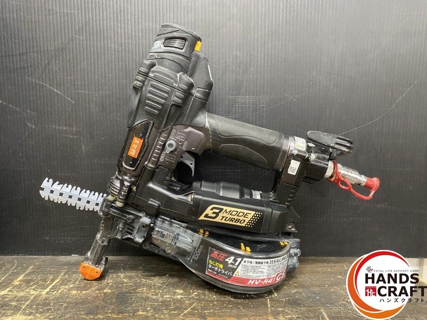 ○【中古品】MAX マックス HV-R41G5-G 高圧 ねじ打機 ターボドライバ
