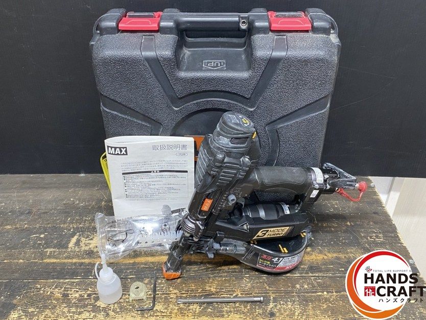○【中古品】MAX マックス HV-R41G5-G 高圧 ねじ打機 ターボドライバ