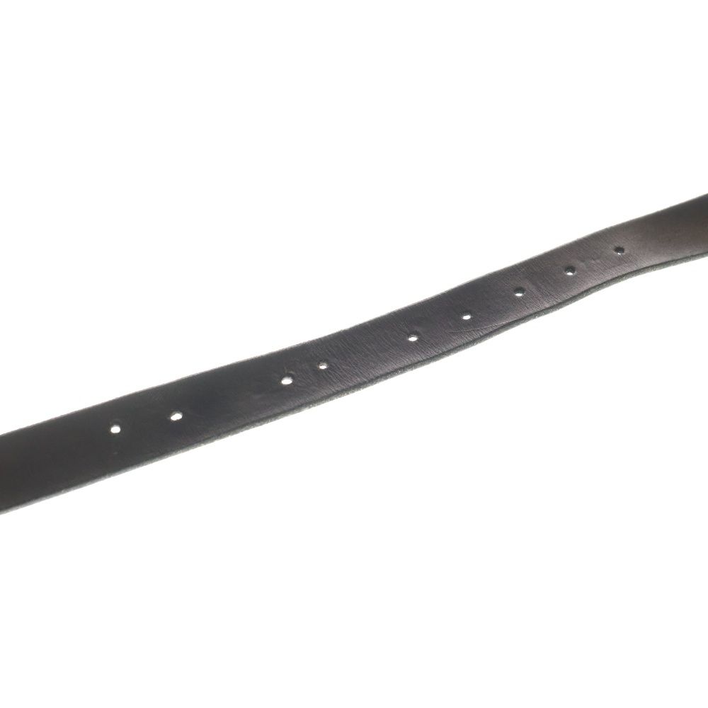 GUCCI (グッチ) GGマーモント レザーベルト ブラック 414516 シルバー