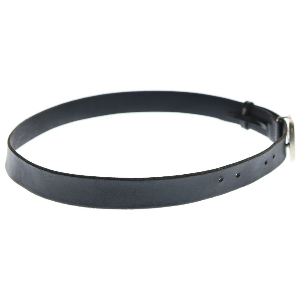 GUCCI (グッチ) GGマーモント レザーベルト ブラック 414516 シルバー