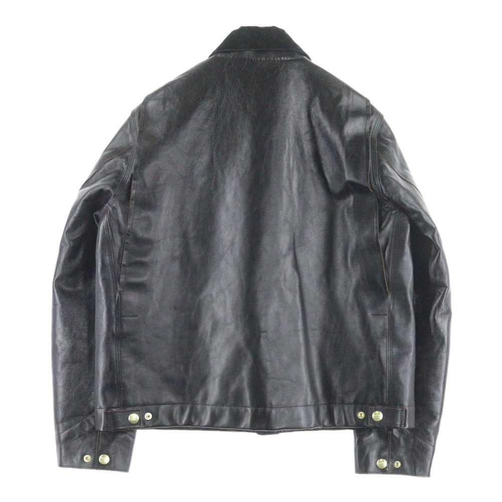 Sacai (サカイ) 25AW ×Carhartt WIP Leather Jacket カーハート