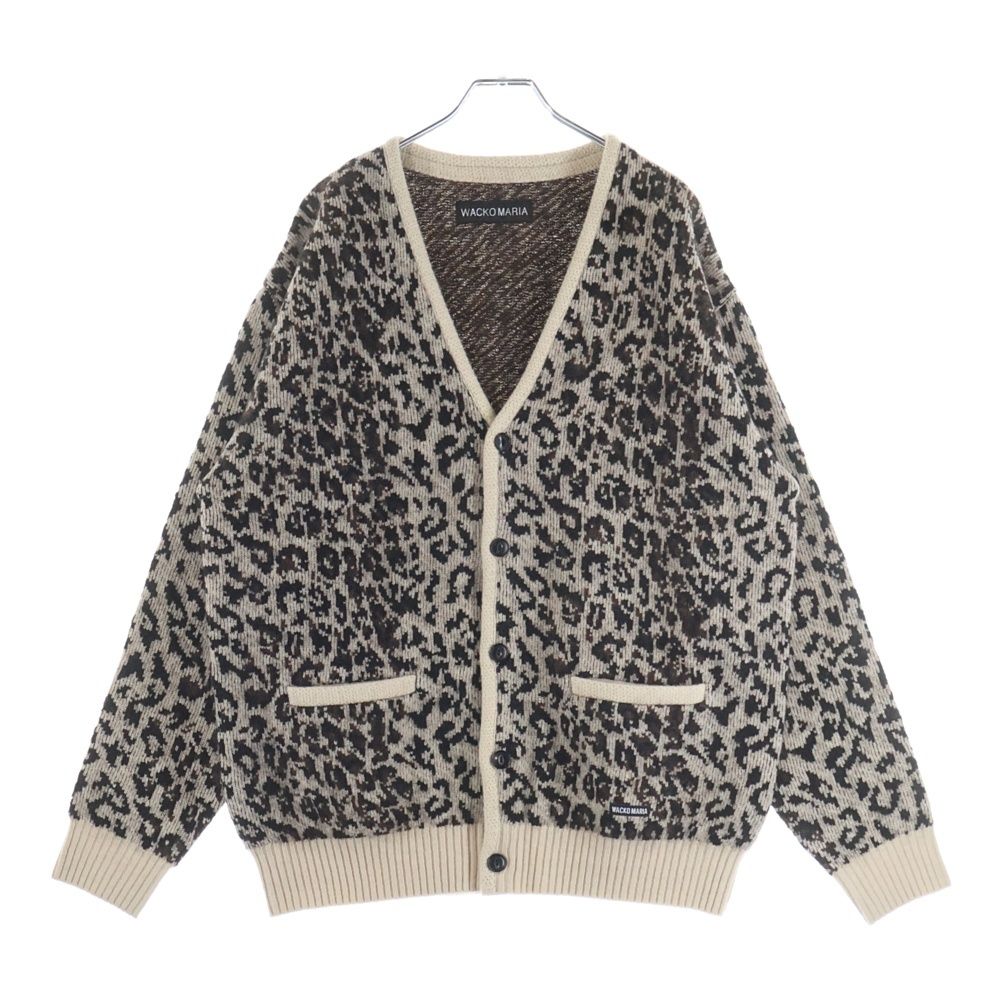 WACKO MARIA (ワコマリア) LEOPARD MOHAIR CARDIGAN レオパード柄
