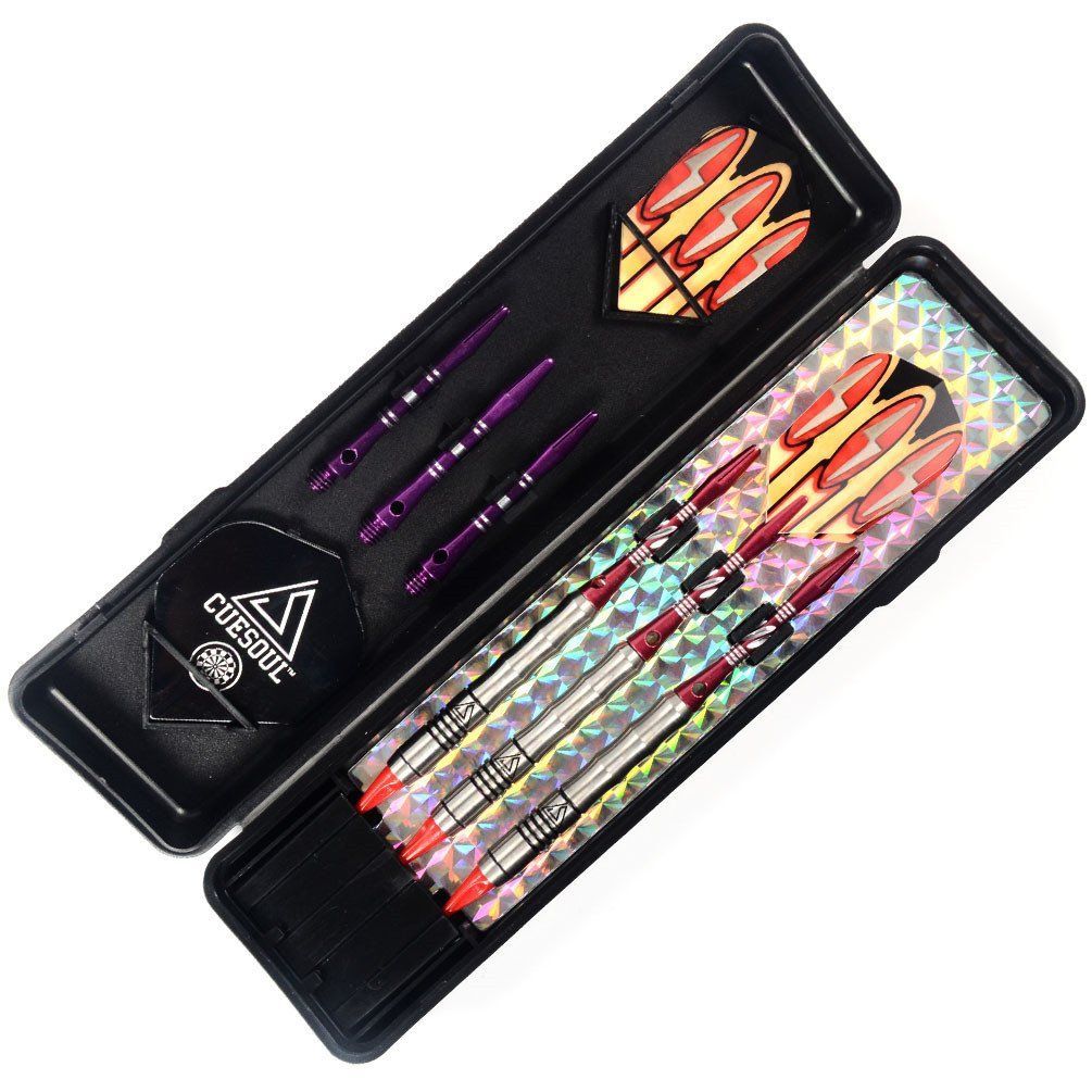 CUESOUL Black Scorpion 85％タングステンソフトチップダーツセット