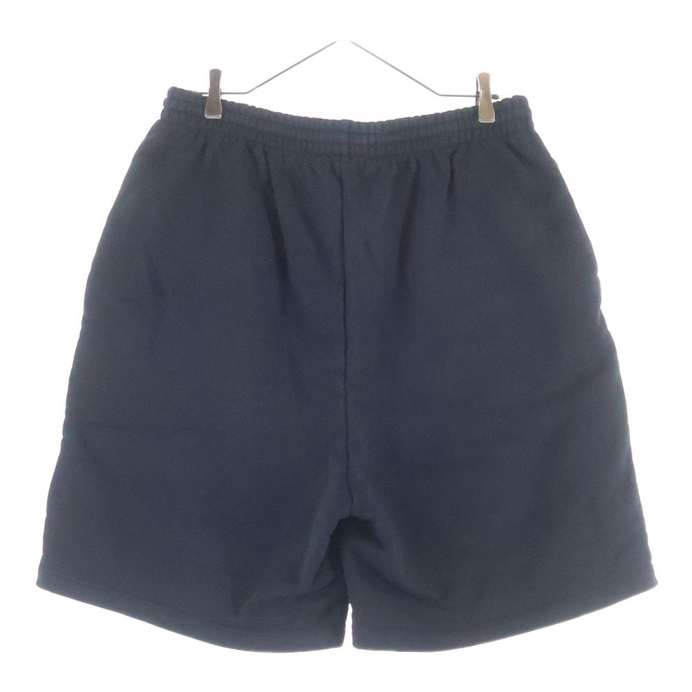 BALENCIAGA (バレンシアガ) ロゴ刺繍 ワイドスウェットハーフパンツ