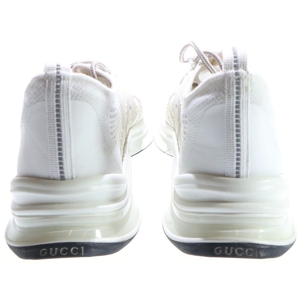 GUCCI (グッチ) RUN ラン メッシュ ローカットスニーカー ホワイト 