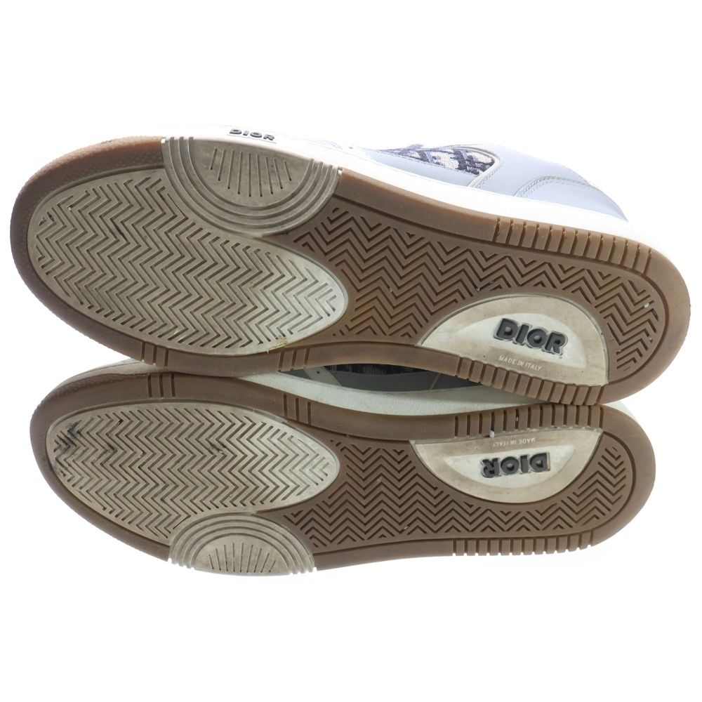 DIOR (ディオール) B27 オブリーク レザー ローカットスニーカー