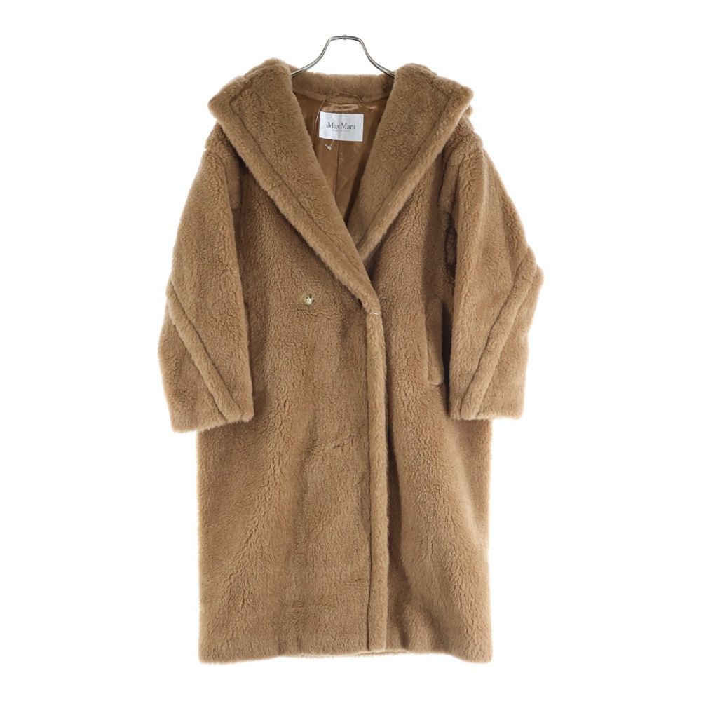 Max Mara (マックスマーラ) TEDDY テディベア シルク混 キャメル ボア