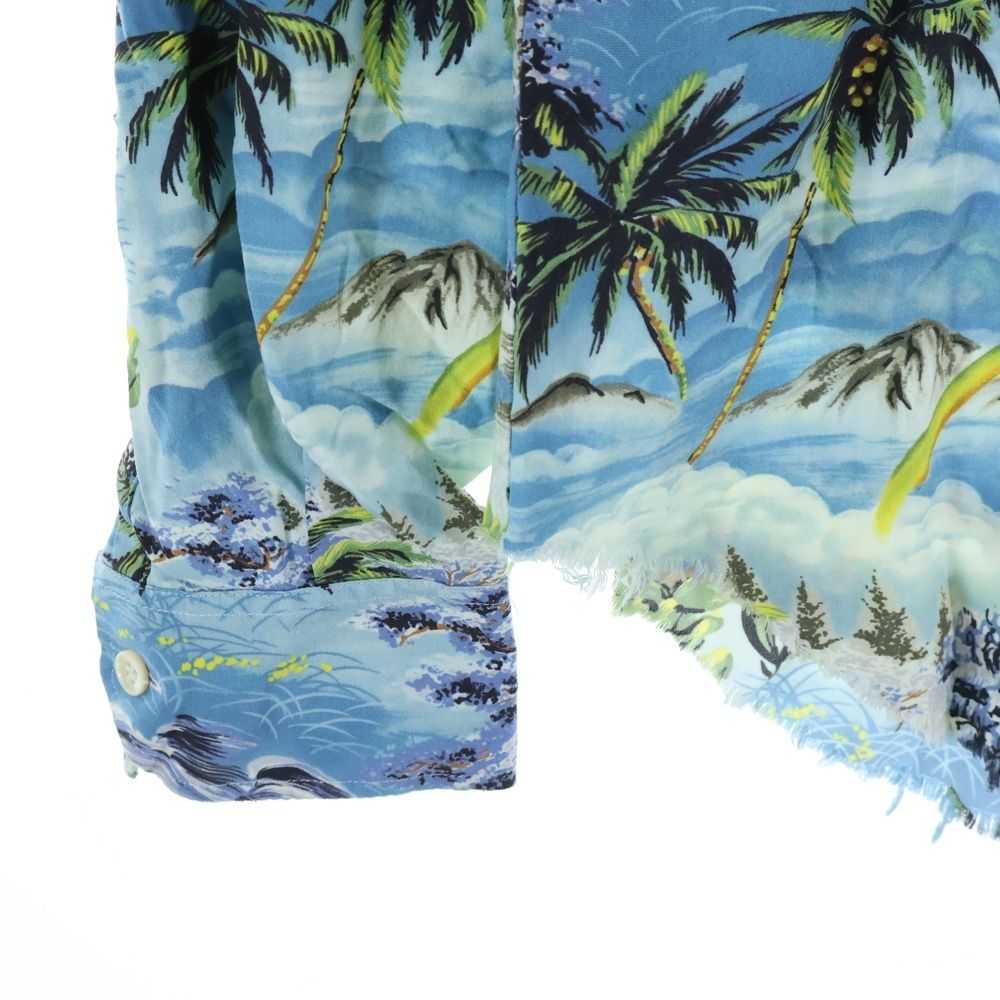 SAINT LAURENT PARIS (サンローランパリ) ※加工品 16SS レーヨンアロハ 