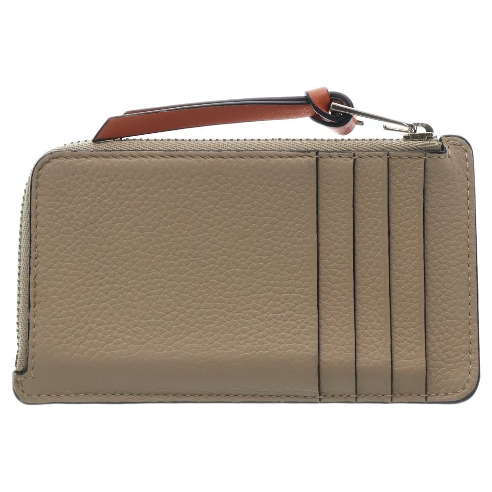 LOEWE フラグメントケース ブラウン/ベージュ LOEWE (ロエベ) アナグラム フラグメントケース カードケース 小物入れ