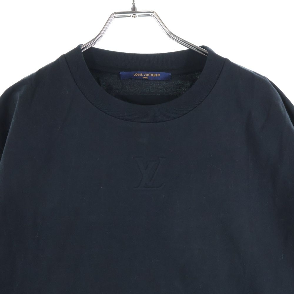 LOUIS VUITTON (ルイヴィトン) 26SS エンボスLVロゴ 長袖Tシャツ ロンT