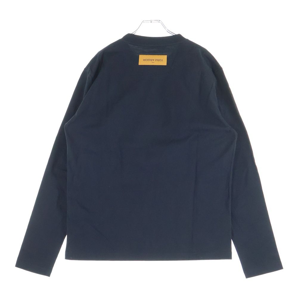 LOUIS VUITTON (ルイヴィトン) 26SS エンボスLVロゴ 長袖Tシャツ ロンT