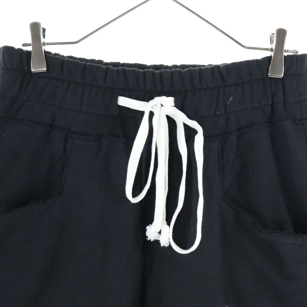 cvtvlist (カタリスト) ロゴ刺繍 裾ジップ サルエルスウェットパンツ