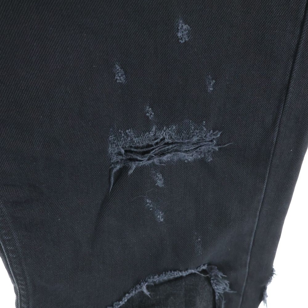 RAF SIMONS (ラフシモンズ) 23SS デストロイド ダブル デニム ジーンズ