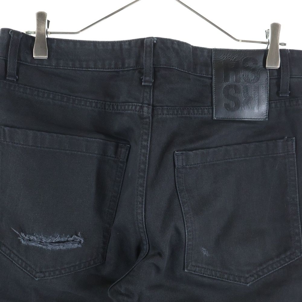 RAF SIMONS (ラフシモンズ) 23SS デストロイド ダブル デニム ジーンズ