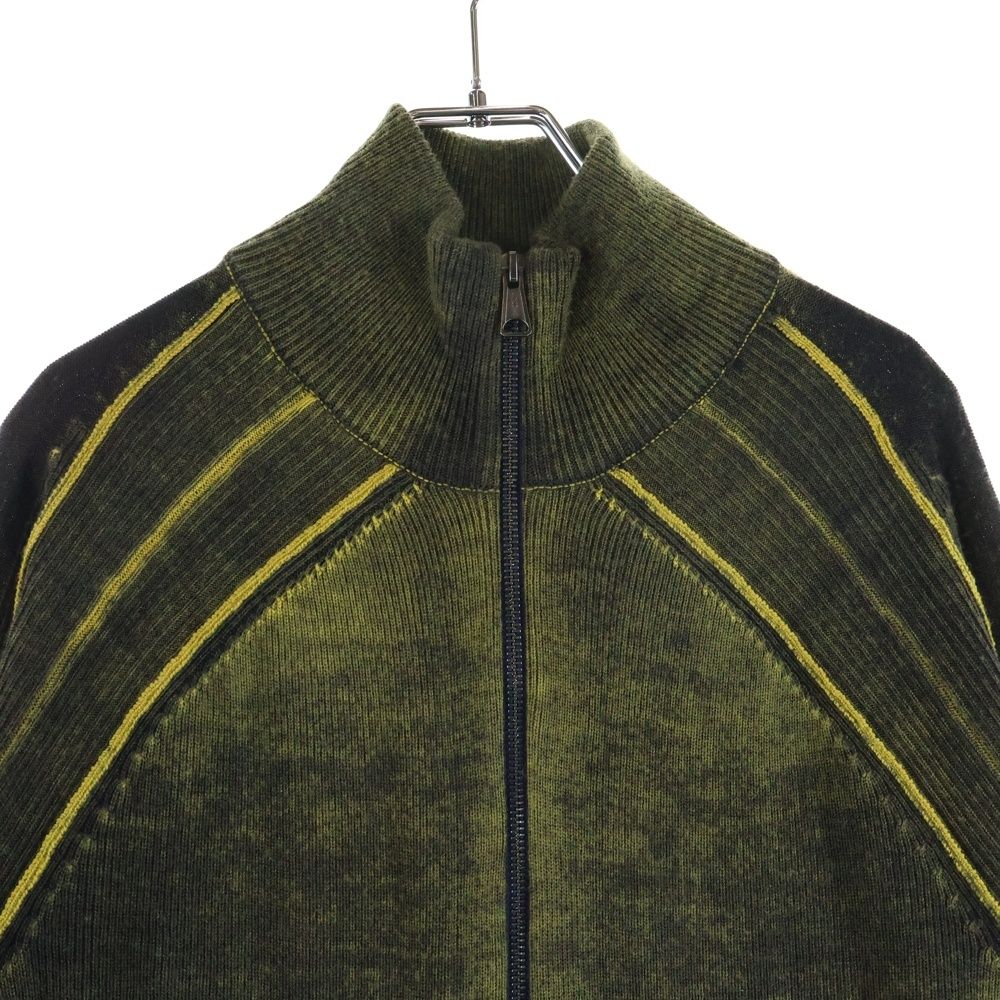 DIESEL (ディーゼル) 23AW K-IRINI ジップアップ ドライバーズ ニット