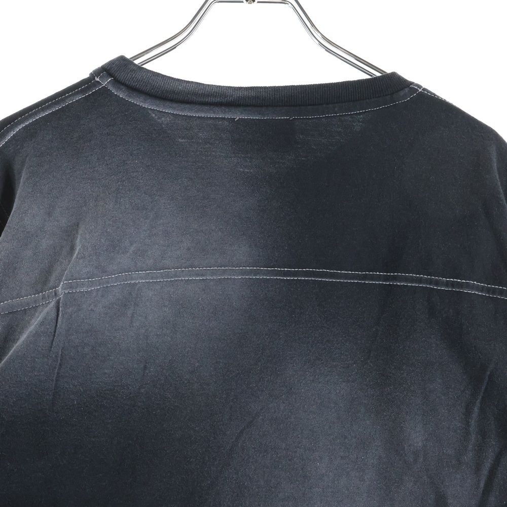 DIESEL (ディーゼル) T-JU-LS ベルベット ロングスリーブ長袖Tシャツ