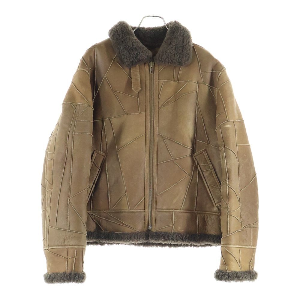 専用　supreme ムートンジャケット SUPREME (シュプリーム) 18AW Patchwork Shearling B-3 Jacket